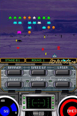Space Invaders Revolution screenshot 3 for Nintendo DS